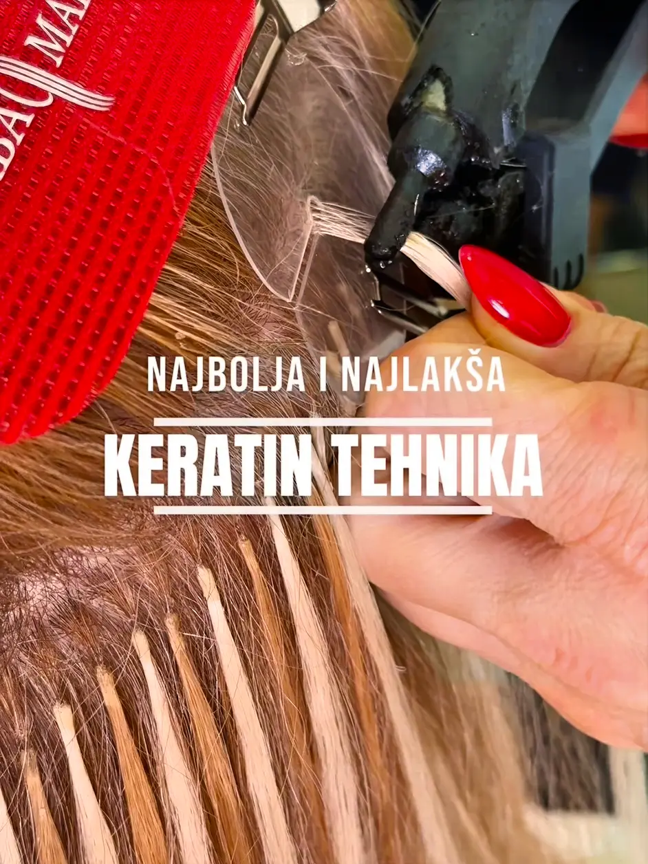 Keratin tehnika - izrada i postavljanje kapsula
